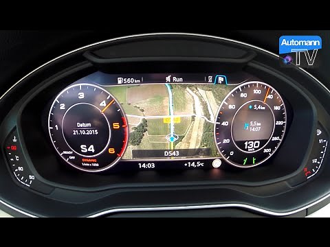 2016 Audi A4 Avant 3.0 TDI (272hp) - 0-100 km/h (60FPS)