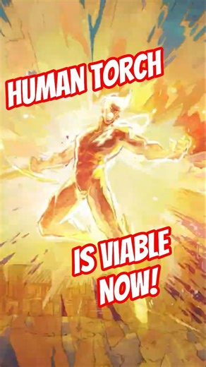 HUMAN TORCH JUST BECAME WAY MORE VIABLE IN RANKED! 🤯 #marvelrivals
