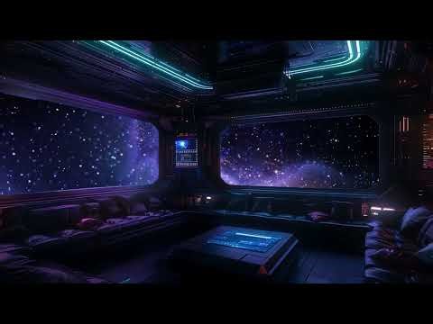 Infinite Quantum Night 💤 | Deep Sleep White Noise & Space Ambience