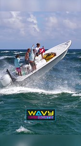 Would you ride with them through Boca Inlet? Boys take the flats boat out the inlet on a rough day! ➡️ Follow Wavy Boats for more original boat action videos! The largest boat action network across all platforms! #wavyboats #hauloverinlet #hauloverboats #haulover #boats #bocainlet #boyntoninlet #miamiriver #jupiterinlet #roughinlets | Wavy Boats