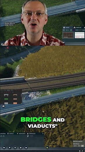 Zug über neue Brücke: Wahnsinnsfahrt! (Mods im Spiel) | Transport Fever 2
