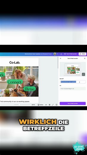 Erstelle deinen Newsletter mit Canva