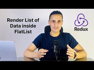 Render data inside FlatList | React Native Redux Tutorial