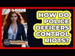 How Do Police Officers Control Riots? - Law Enforcement Insider