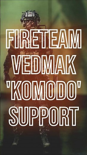 BF6/RedSec: Fireteam Vedmak 'Komodo' Support
