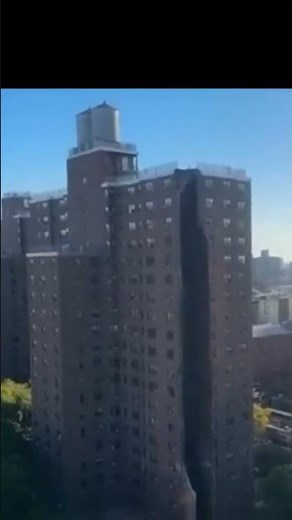 Bronx Building Collapse Caught on Camera | Shocking Moment in New York