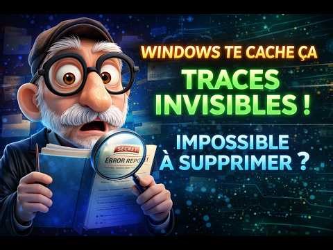 Windows 11 garde des TRACES INVISIBLES… même après nettoyage (voici comment TOUT supprimer 2026)
