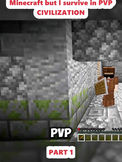 Surviving in Minecraft PvP Civilization Challenge