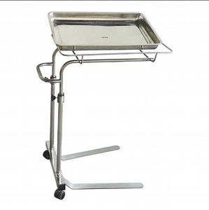 [Hot Item] 304stainless Steel Mobile Stand Surgical Mayo Table