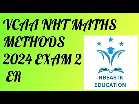 2024 VCE NHT Mathematical Methods Exam 2 Extended Response Suggested Solutions