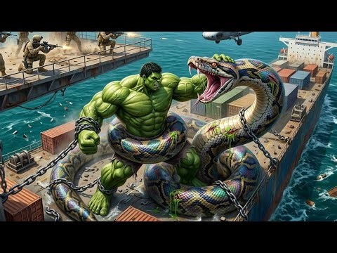 Hulk Saves the India from a Giant Python 😱 | What Happened Next!