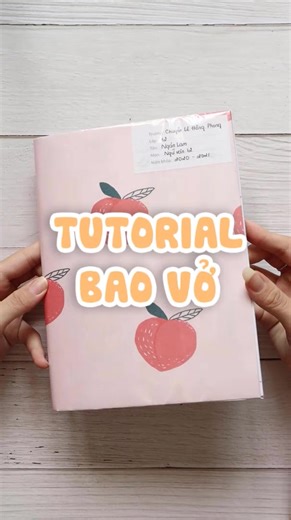 Hướng Dẫn Bao Vở Đẹp Cho Năm Học Mới