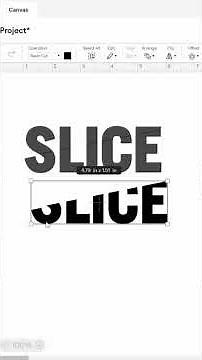 How to Slice Text in Cricut Design Space | Step-by-Step Tutorial for Beginners #designspacebeginner