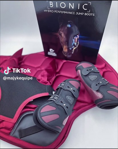 Bionic Hybrid Performance Jump Boots are here in 5 colors! Matching pads and bonnets too!