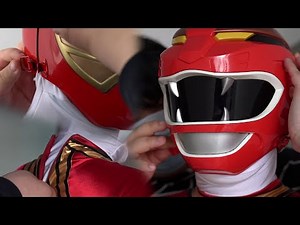 Power Rangers Wild Force & Ninja Storm Cosplay Photoshoot Suit Up (behind the scenes)