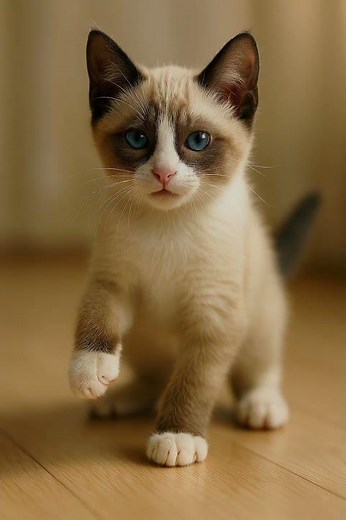 From Tiny Kitten to Playful Explorer | Snowshoe Cat 1–6 Months