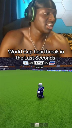 One kick away from glory.. 💔 #fyp #gaming #roblox #rf24 #worldcup | Roblox