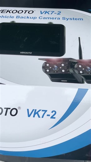 VEKOOTO VK7 Magnetic Solar Wireless Backup Camera Review