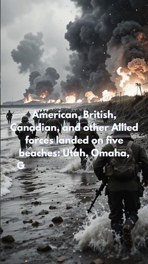 D-Day : The Day That Turned World War II 🌊⚔️ The Invasion of Normandy (1944) | History | #history