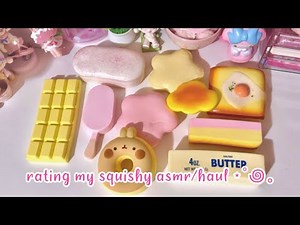 💛rating my squishies asmr/haul 🩷 | ASMR | sanriolve