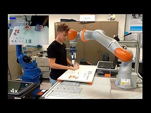 Human-robot collaborative assembly