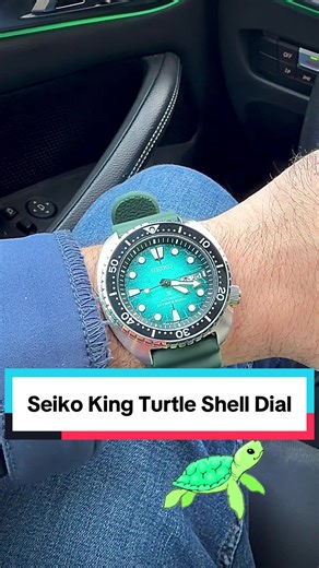 Seiko finally leaned into the Turtle name on these King Turtle USA LEs. That shell dial is fantastic 🐢⌚️ #watches #watchtok #longislandwatch #seiko