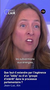 Ingérence d’un “lobby” ou d’un “groupe d’intérêt” dans le processus parlementaire ?