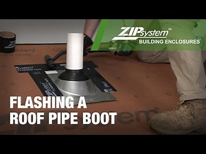 Flashing Roof Pipe Boot | Mastering the Basics | ZIP System™ Roof Assembly