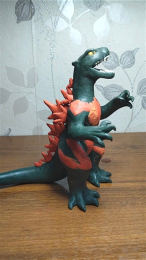 How To Make a Burning Godzilla #godzilla #claymation #Kaiju