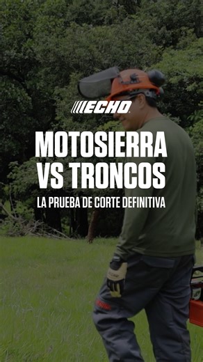 Nada se interpone en su camino: cuando el desafío es madera dura, la motosierra ECHO CS-4510 responde. #ECHO. La Elección de los Profesionales. | ECHO Latin America