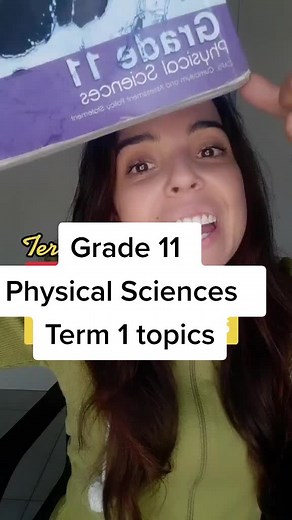 #greenscreen GRADE 11 Physical Sciences topics term 1 💫🏆 #school #physics #chemistry #study #exams #student #fyp #foryou