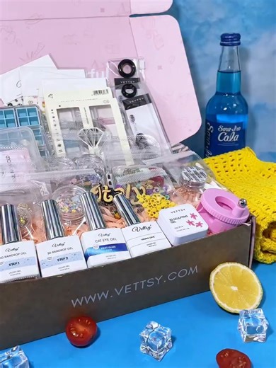 Vettsy Box Global Tour: Italy Nail Art Edition
