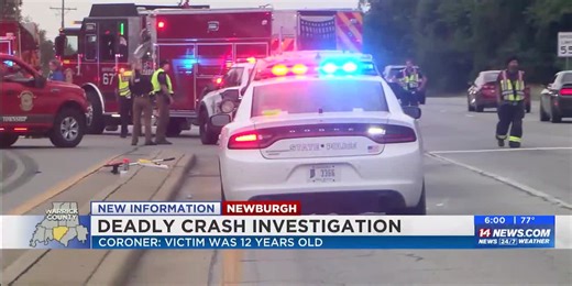 Officials release new details on deadly Newburgh accident involving 12-year-old girl