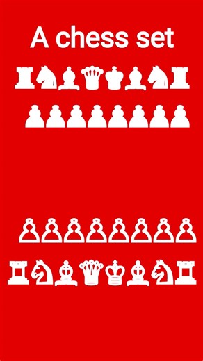 a chess set
