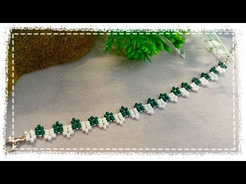 DIY Beaded Bracelet 🌸 Easy Beading Tutorial for Beginners