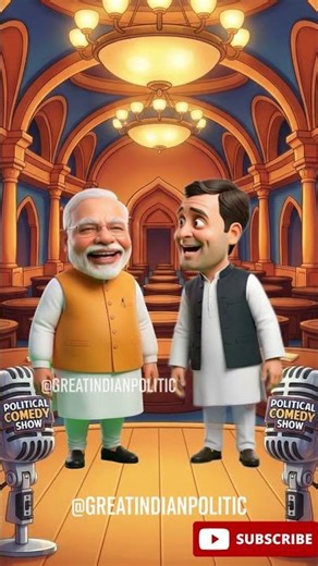 Modi vs Rahul Comedy Roast – Funniest Political Maxico Tariffs 50% #modi #rahul #comedymemes