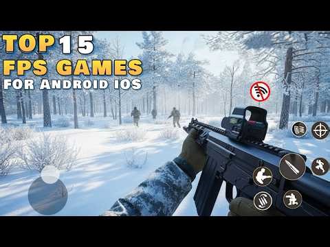 Top 15 Best FPS Games for Android & iOS (Offline/Online) 2025 | Console-Quality Mobile Shooters