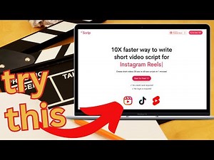 Write Video Scripts with AI - AI Marketing Tool Everyone Should Know About [ScripAI.com]