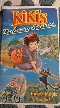 Kiki's Delivery Service vhs review! #vhs #disney #anime