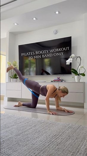 30 Min Pilates Glutes Workout 🔥 Lift & Tone Your Booty at Home (Optional band) #pilatesworkout