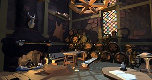 Low Poly Medieval Pub | 3D Props | Unity Asset Store