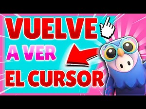 👉 PORQUE NO VEO EL CURSOR EN FALL GUYS 😍🖱️ ME APARECE ✓ COMO PONER ✓ TENER ✓ PC