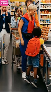 524K views · 1.2K reactions | Karma at the Grocery Store A playful poke turns into a lesson in patience. Generated using Kling AI . . . (For entertainment purposes only. Consult professionals if guidance on activities is presented. No brand affiliation is implied if any are shown. If inspired by true events, creative adaptations may be included. Content may include public footage.) | Fabiosa - Live easy | Facebook