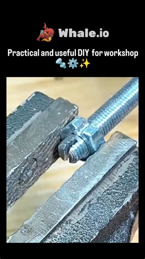 trend_tok_hub on Instagram: "The X post shares a 31-second DIY video tutorial on building a low-cost pipe cutter from a threaded rod, pipe flanges, wooden dowels, and a cutting disc, secured in a vise and finished with an angle grinder for precise tube slicing. Authored by @ohygil , a creator specializing in workshop hacks, it unexpectedly quotes an unrelated "good night" greeting post, which may boost visibility through X's algorithm, resulting in 691,000 views and 302 mostly Indonesian replies