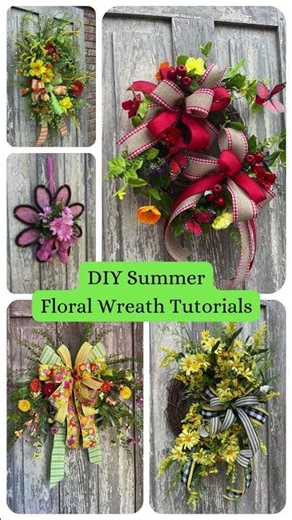 Summer Floral Wreath Ideas You’ll Want to Make Now 🌼 | DIY Wreath Designs with Kelea