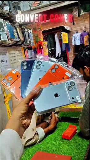 all iPhone convert back cover 17 Pro max 🤑 #trending #smartphone #stylishphone #viral #shorts