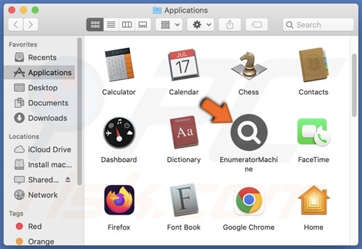 EnumeratorMachine Adware (Mac)