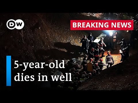 Morocco: Boy trapped in well found dead after 4-day rescue effort | DW News