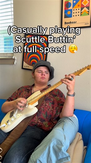 Elmore Pedals | Develop Your Talent on Instagram: "Rhys said he “can’t slow down Scuttle Buttin’” so I took matters into my own feet 🤣🎸 ⚡️ The @elmorepedals lets you slow down YouTube videos, songster hands free, and that last frame? Just… WOW! 🤩 #Guitar #GuitarPedals #GuitarGear #RockBand #GuitarPlayer #Music"