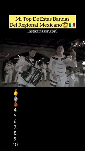 Top 10 Bandas de Música Regional Mexicana
